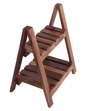Maceta Mo Gdl Designs Balam de madera con sistema automático de riego