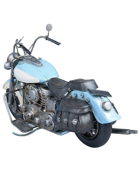 Figura de motocicleta Running Decora Vintage de metal