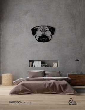 Cuadro decorativo Divina Creación pug cool