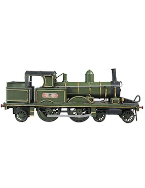 Figura de locomotora Running Decora VINTAGE de metal