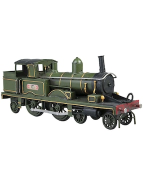 Figura de locomotora Running Decora VINTAGE de metal