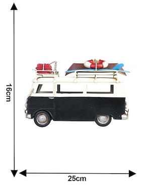 Figura de combi Running Decora VINTAGE de metal