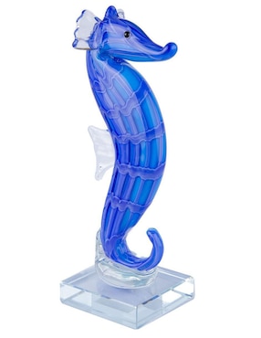 Figura de caballito mar Running Decora de vidrio
