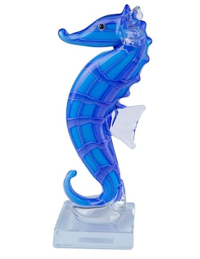 Figura de caballito mar Running Decora de vidrio