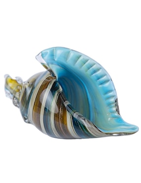 Figura de caracol de mar Running Decora de vidrio
