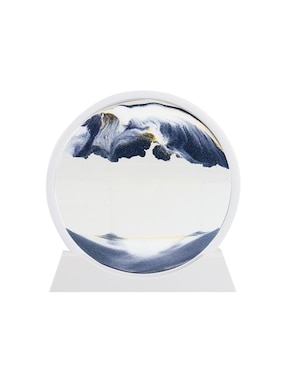 Figura de reloj de arena Park Lane Artístico de cristal