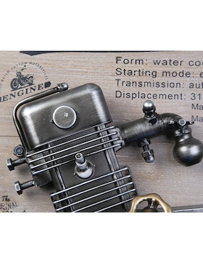 Reloj de pared Running Decora de metal