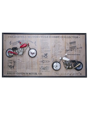 Reloj de pared Running Decora de metal