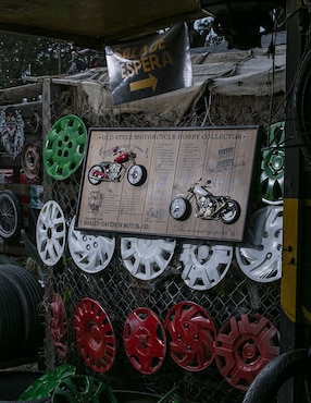 Reloj de pared Running Decora de metal