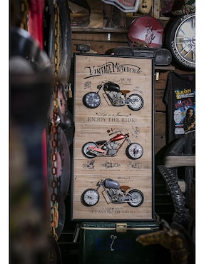 Reloj de pared Running Decora de metal