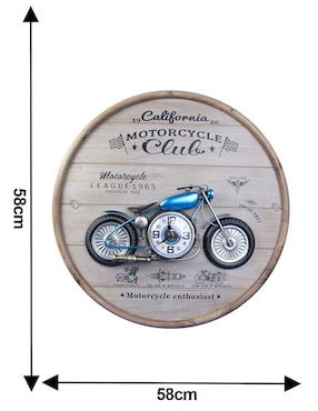 Reloj de pared Running Decora de madera
