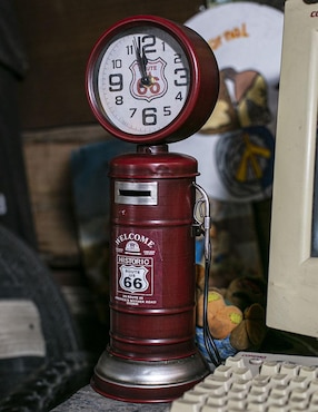 Reloj de mesa Running Decora de metal