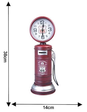 Reloj de mesa Running Decora de metal