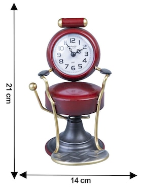 Reloj de mesa Running Decora de metal