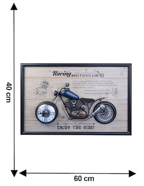 Reloj de pared Running Decora de madera