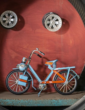 Figura de bicicleta Running Decora de metal