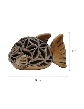 Escultura Yuu Nges Pescado calado