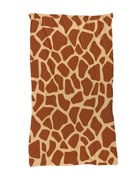 Frazada de tejido plano Juana Gallo Animal Print Jirafa