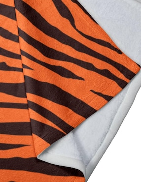 Frazada de tejido plano Juana Gallo Animal Print Tigres
