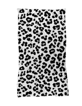 Frazada de tejido plano Juana Gallo Animal Print Leopardo