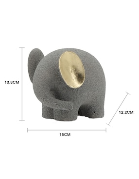 Figura de elefante Bluebell & Co. Elefante Shine de resina