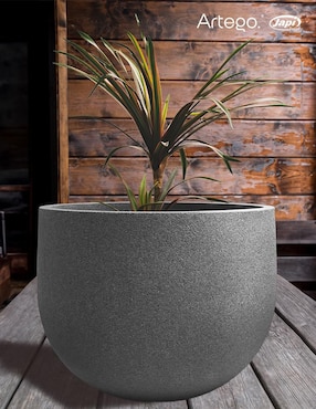 Maceta Artego Rustic de plástico con sistema automático de riego