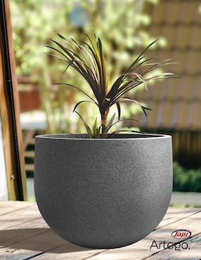 Maceta Artego Rustic de plástico con sistema automático de riego