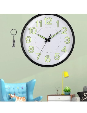 Reloj de pared Genérica de plástico