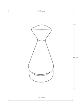 Figura de alfil N Narrative Persa de cerámica