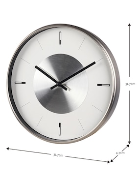 Reloj de pared Haus de plástico
