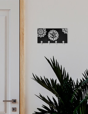 Figura rectangular Colsa Portallaves de madera
