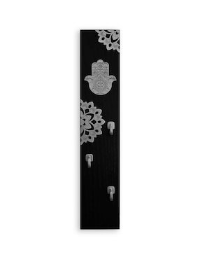 Figura rectangular Colsa Portallaves de madera