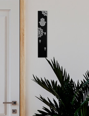 Figura rectangular Colsa Portallaves de madera
