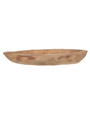 Bowl N Narrative Canoa Warm Rustic De Madera