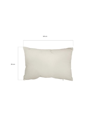 Set de cojín decorativo Corner Velvet Italia Bone