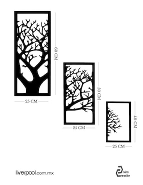 Accesorio decorativo Divina Creación el árbol de la vida