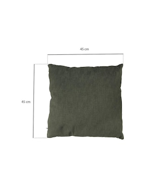 Set de cojín decorativo Corner Velvet Italia Leaf