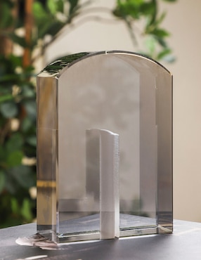 Escultura N Narrative glam de cristal