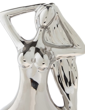 Escultura Bluebell & Co. Mujer Silver de cerámica