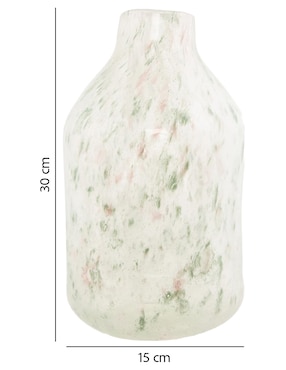 Florero Haus Moteado Cherry Blo de vidrio