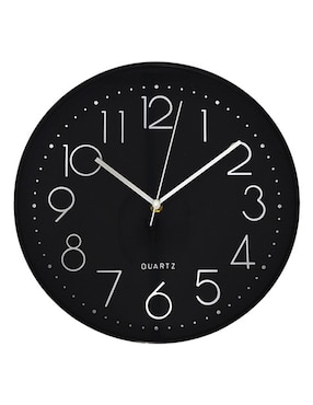 Reloj de pared Zonana de plástico