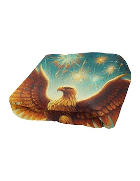 Frazada de tejido plano Juana Gallo Aguila Real unisex