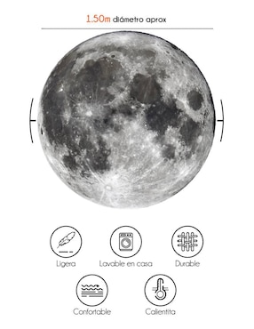 Frazada de tejido plano Juana Gallo Luna unisex