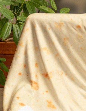 Frazada de tejido plano Juana Gallo Tortilla Burrito De Harina unisex