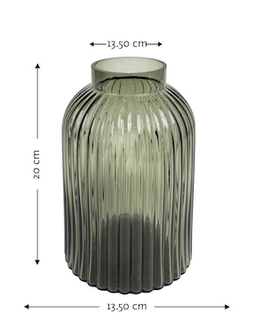 Florero Haus de vidrio