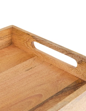 Bandeja de servicio Haus Oak de madera