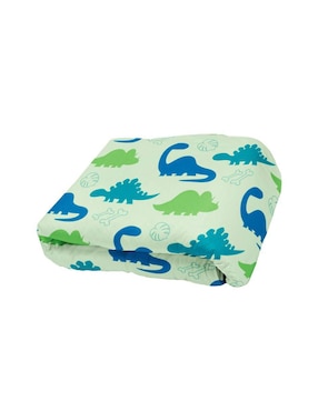 Frazada de tejido plano Juana Gallo Dinosaurios unisex