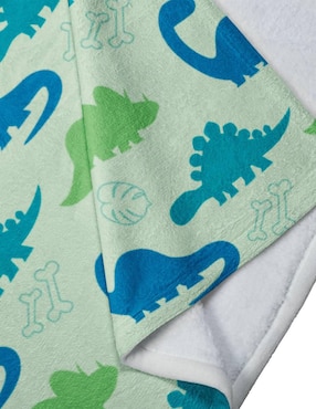Frazada de tejido plano Juana Gallo Dinosaurios unisex