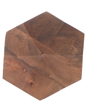 Figura de esfera N Narrative Facetada de madera