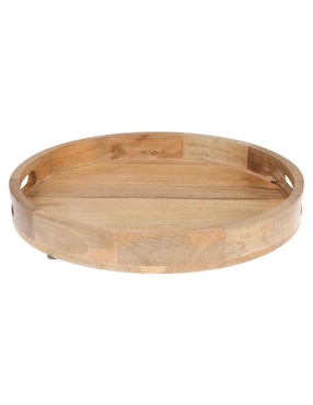 Bandeja de servicio Haus Oak de madera